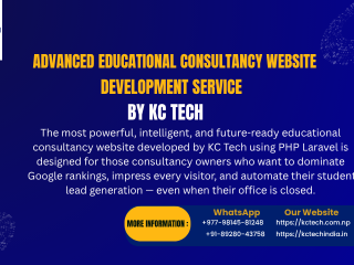 Advanced Educational Consultancy Website Development in Nepal